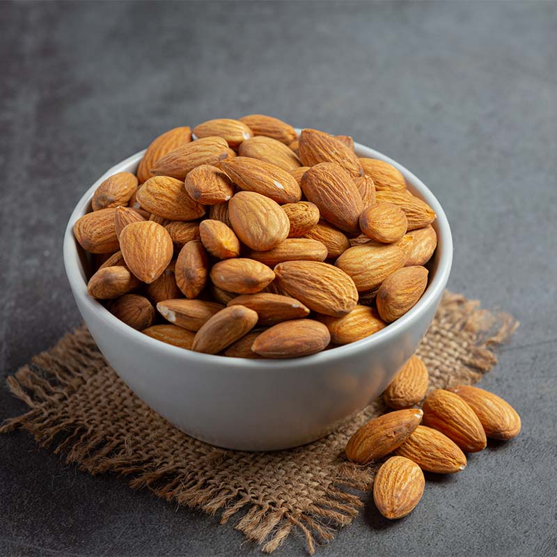 Almond nuts_